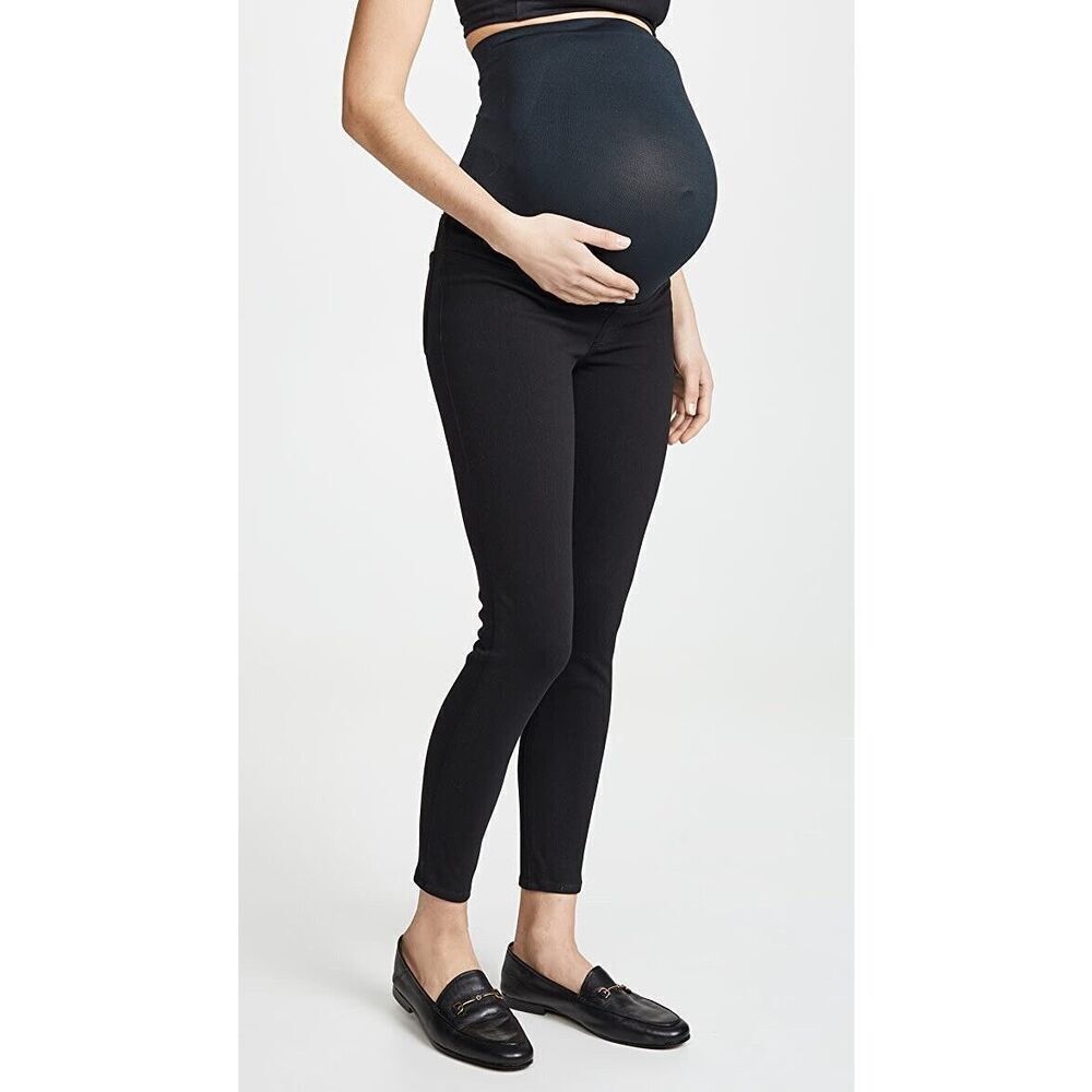 Spanx Maternity Mama Ankle Jean-ish Leggings in Black Large